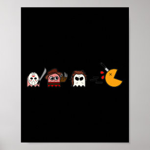 ファニーゴースト パロディ ハロウィン ゲーマー 80年代 ホラー も ポスター