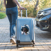 ファニードッグ顔 シール (スーツケースインサイチュ)