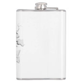 ファニードッグ顔 フラスク (裏面)