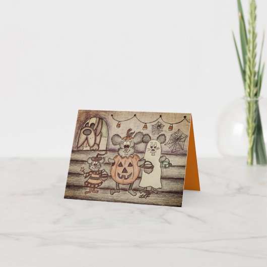 ファニーハロウィンカード カード (正面)