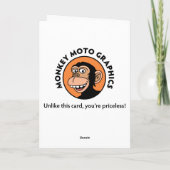 ファニーハロウィン カード (裏面)