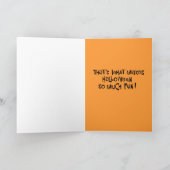 ファニーハロウィン カード (内部)