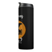 ファニーハロウィーンウィッチウェイトゥザワインパンプキン タンブラー (回転右)