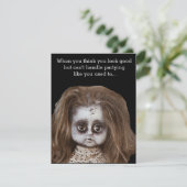 ファニーハロウィーンパーティの招待状 招待状 (スタンド正面)