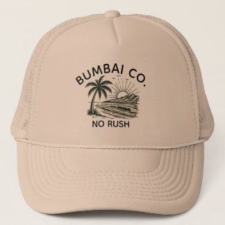 ファニーハワイアンBumbai Co.ノーラッシュレトロサーフベージュ キャップ