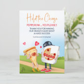 ファニーピザラブ サンキューカード (スタンド正面)