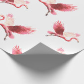 ファニーフラミンゴのギフトラップ ラッピングペーパー (角)