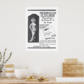 ファニー・ウォード1914ヴィンテージ広告ポスター ポスター (キッチン)