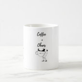  ファニー コーヒー+カオス 猫 マグカップ 11oz  (中央)