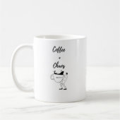  ファニー コーヒー+カオス 猫 マグカップ 11oz  (左)