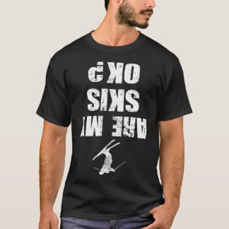 ファニー スキーティー ダストレス スキー 冬 スポーツ スキー Tシャツ