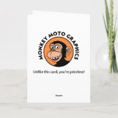 『ファニー・ハロウィン・フライト』 カード (裏面)