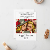 ファニー・バレンタイン ノートカード (正面/裏面インサイチュ)