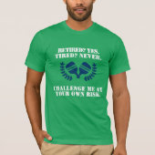 ファニー・ピックルボール パドルベテラン Tシャツ (正面)