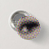 ファニー・フェイス・アイ 缶バッジ (正面&裏面)