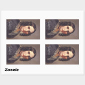 ファニー・メンデルスゾーン, 1842 長方形シール (シート)