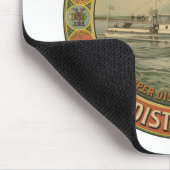 ファニー・ロス銅醸造ウイスキーのヴィンテージ広告 マウスパッド (コーナー)