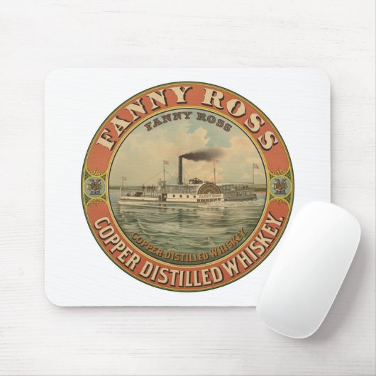 ファニー・ロス銅醸造ウイスキーのヴィンテージ広告 マウスパッド (マウス)