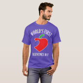ファニー・ワールズ初のバレンタインデー 80年代の懐かしさ fa tシャツ (正面フル)