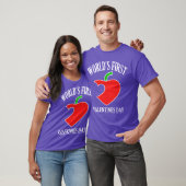 ファニー・ワールズ初のバレンタインデー 80年代の懐かしさ fa tシャツ (ユニセックス)