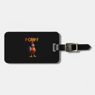 ファニー F Caw F ニワトリ ゴシック ビンテージ スタイル ラゲッジタグ