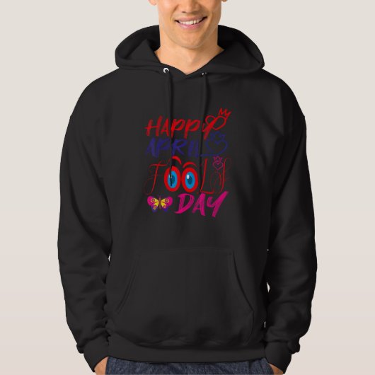 ファニーApril Foools冗談Happy April Foools D パーカ (正面)