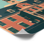 ファヌーイルホールボストンミニマリストアートポスター ポスター (角)