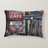 ファネリのチャーム、ニューヨーク市、ソーホー、ニューヨーク アクセントクッション (裏面)