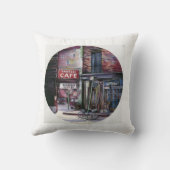 ファネリのチャーム、ニューヨーク市、ソーホー、ニューヨーク クッション (裏面)