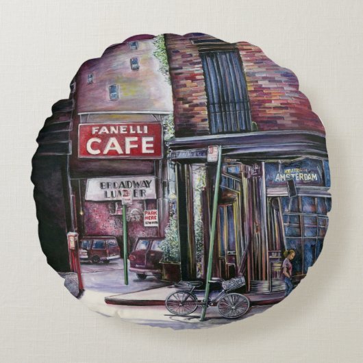 ファネリのチャーム、ニューヨーク市、ソーホー、ニューヨーク ラウンドクッション (正面)