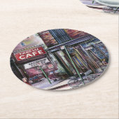 ファネリのチャーム、ニューヨーク市、ソーホー、ニューヨーク ラウンドペーパーコースター (アングル)