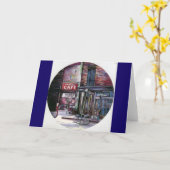 ファネリチャームグリーティングカード カード (黄色い花)