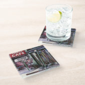 ファネリチャーム、ニューヨーク市 ガラスコースター (アングル)