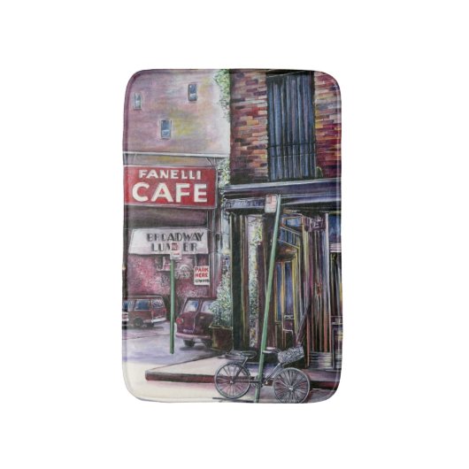 ファネリチャーム，ニューヨーク市 バスマット (正面縦)