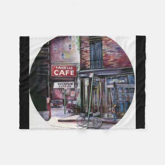 ファネリチャーム，ニューヨーク市 フリースブランケット (正面(横))