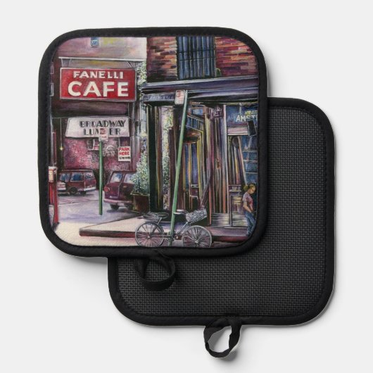 ファネリチャーム 鍋敷き (正面/裏面)