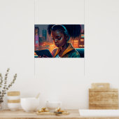 ファハリのお気に入りの本 ポスター (キッチン)