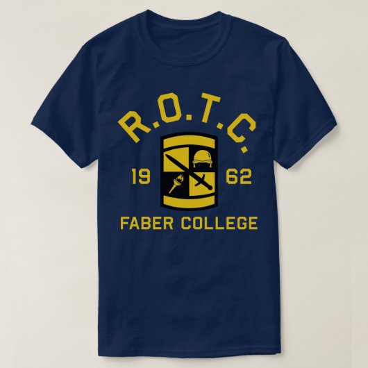 ファバーカレッジROTC Tシャツ (デザイン正面)