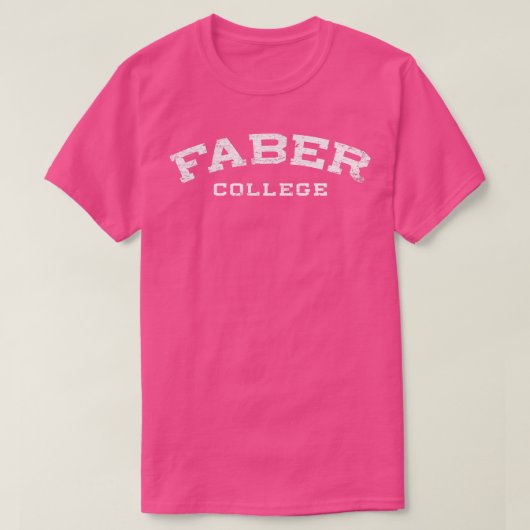 ファバー大学 Tシャツ (デザイン正面)