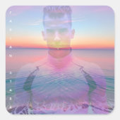 ファビアン星デジタルラブファンボタン スクエアシール (正面)