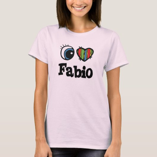 ファビオに恋して Tシャツ (正面)