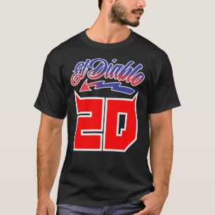 ファビオクアタラロ20エルディアブロファンアートFQ20スーパービ Tシャツ