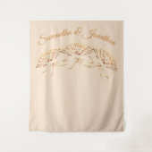 ファビクトリアンン結婚タペストリー タペストリー (正面)