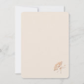 ファビクトリアンン結婚式の日付の保存 セーブザデート (裏面)