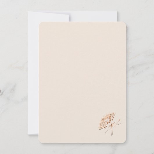 ファビクトリアンン結婚式の日付の保存 セーブザデート (裏面)