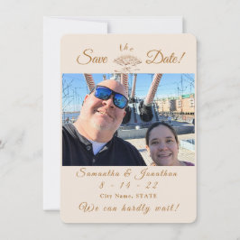 ファビクトリアンン結婚式の日付の保存 セーブザデート