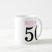 ファビュラスな50歳 コーヒーマグ コーヒーマグカップ (正面右)