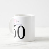 ファビュラスな50歳 コーヒーマグ コーヒーマグカップ (正面左)