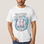 ファビュラスジャパンエンゼルフィスロゴ Tシャツ (正面)