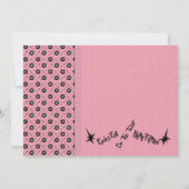 ファビュラス50'sパーティ招待状 招待状 (裏面)